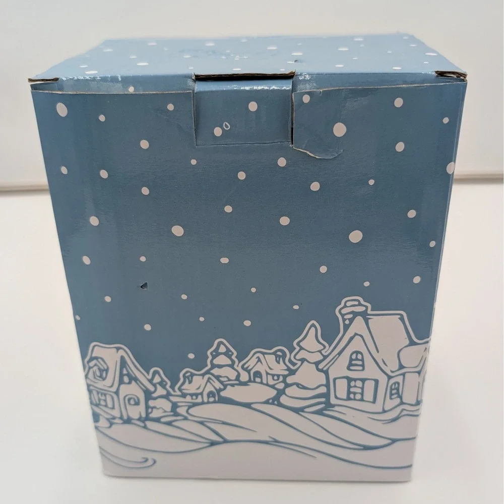 Temp-tations by Tara Christmas Village 8 oz Lidded Canister House 145385